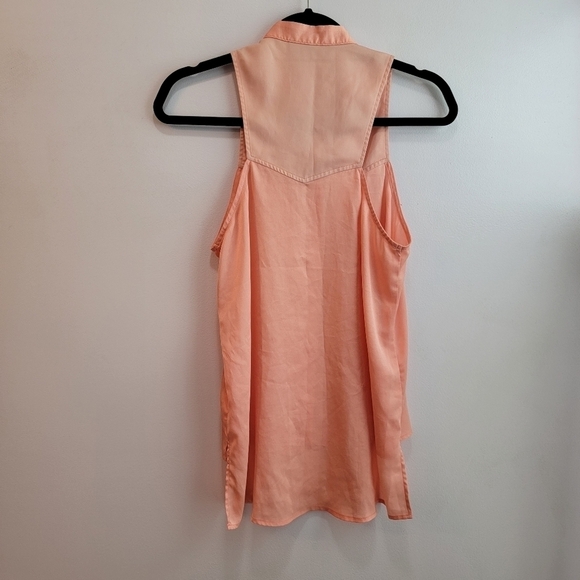 Parson Silk Sleeveless Blouse Size S - Picture 2 of 4